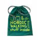  SPORTTASCHE FÜR SCHUHE UND BEKLEIDUNG, NORDIC WALKING, ÖKOLOGISCH, Fit Sack