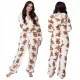  ONESIE PYJAMA KIGURUMI DISKUSSION KOSTÜMJACKE BÄREN OUTFIT