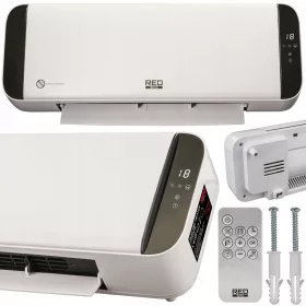    Luftschleier, KERAMIK-Heizung, 2000 W, Fernbedienung, Heizlüfter, LCD