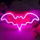  Halloween Neonschilder Fledermaus LED Neonlichter Kinder Geschenk