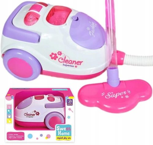  STAUBSAUGER FÜR KINDER, BATTERIEBETRIEB, LICHT, TON