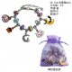  Halloween-Perlenarmband-Halskette