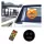  Lustiges Emoticon für das Fenster. Emoticon Lächeln, Zunge, wütend, LED-Auge + Fernbedienung