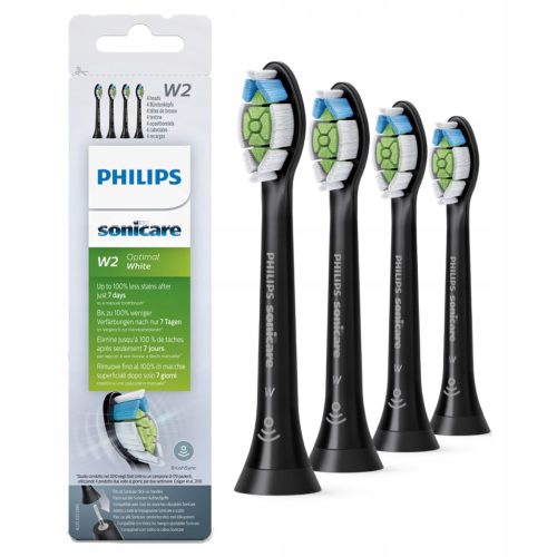  PHILIPS SONICARE W2 OPTIMAL WHITE SPITZEN 4 STK.