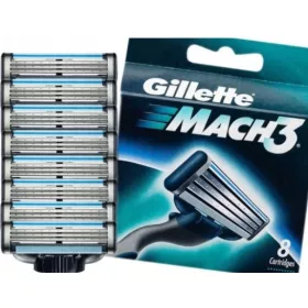  Gillette Mach3 Rasiererpatronen 8 Stück