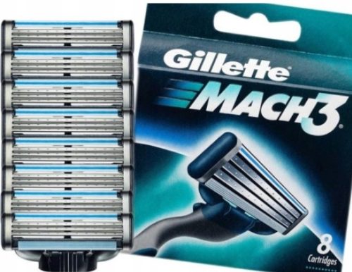  Gillette Mach3 Rasiererpatronen 8 Stück