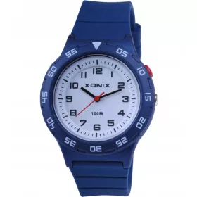    Analoge XONIX AAL-Armbanduhr für Jungen und Jugendliche. Lernen Sie die beleuchteten Stunden
