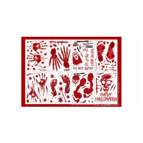  72 Stk. Halloween Fensteraufkleber Fensteraufkleber