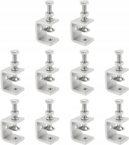  10 Stück C-Klemmen, Mini-Schraubzwinge, 304-Schraubzwinge, Tischklemme