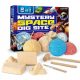  Kristallabbau-Set für Kinder, Grabungsset, Lernspielzeug für Jungen, Mädchen, Kinder