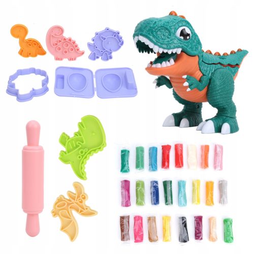 24 Farben Kinder Plastilin Spielzeug Dinosaurier DIY Schlammform Kind Modelliermasse Bi