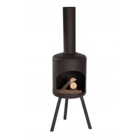  Gartenkamin Modena 30 cm schwarz