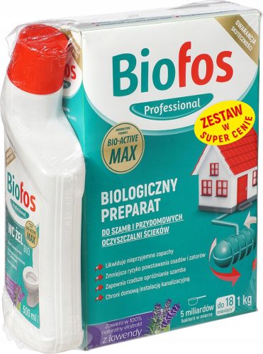  Pulverförmiges Klärgrubenpräparat Inco Group 1 l 1 kg