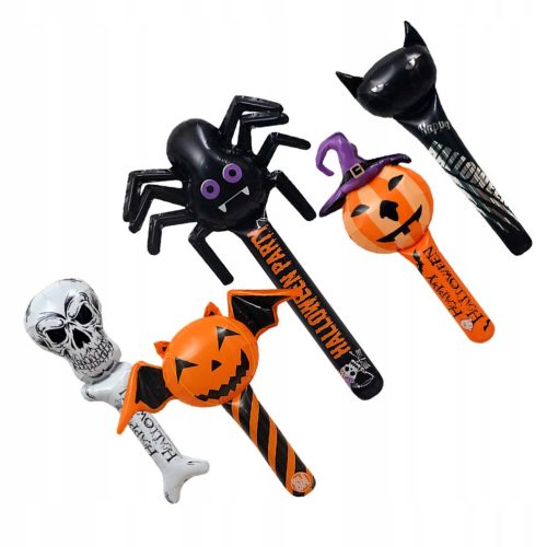  5 Stück aufblasbare Halloween-Ballonstäbe