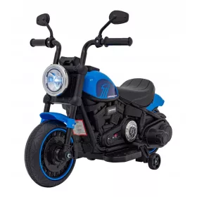  Chopper FASTER Blauer Batteriemotor