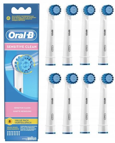  Oral-B Sensitive Clean Zahnbürstenköpfe 8 Stück