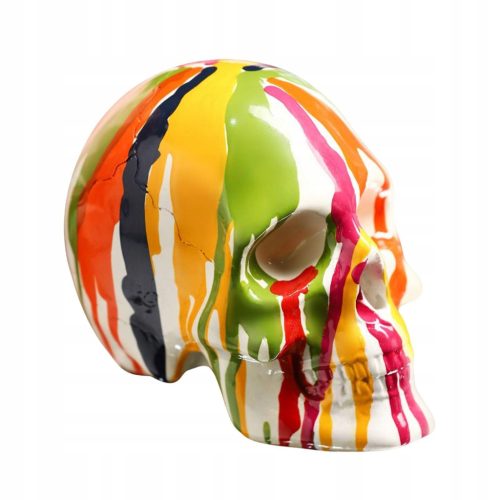  .Abstrakte Totenkopf-Statuen-Figur-Requisite