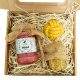  GESCHENKSET DANKESKORB, NATÜRLICH, SCHLAUCHKERZE, KOLLEKTION