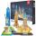  3D-PUZZLE STADT YORK PANORAMA NEW YORK LED-LICHT 101 ELEMENTE
