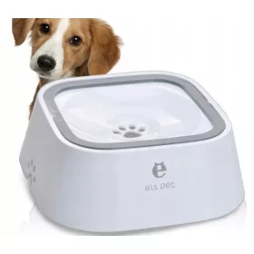    Spritzfreier Hundenapf, 1 l, verlangsambar, tragbar, rutschfest