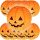  10x LED PAPIERLATERNE KÜRBIS HALLOWEEN LEUCHTENDE DEKORATION 25 CM SET