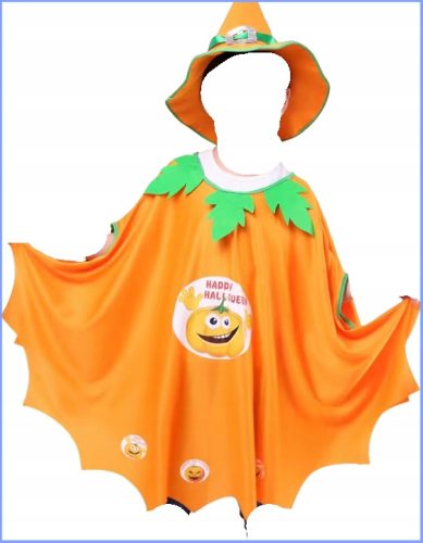  Halloween-Kostümumhang mit Hut. Kinderkostüm