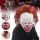  CLOWN-MASKE MIT LED, REQUISITEN, COSPLAY-JOKER-KOSTÜM FÜR HALLOWEEN