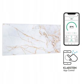    Klarstein Wonderwall Air Art Smart 700W Infrarotheizung weiß