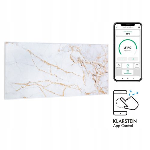  Klarstein Wonderwall Air Art Smart 700W Infrarotheizung weiß