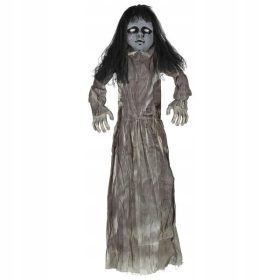  INTERAKTIVE Gruselpuppe mit leuchtendem Kopf