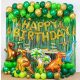  Satz Luftballons zum Geburtstag, dekoratives Dinosaurier-Thema