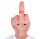  Mittelfinger-Maske „Fuck you“, lustige Requisiten, Mittelfinger-Halloween-Kopfbedeckung