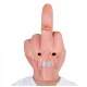  Mittelfinger-Maske „Fuck you“, lustige Requisiten, Mittelfinger-Halloween-Kopfbedeckung