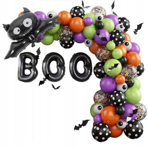  Halloween-Dekorationen, Ballondekorationsset