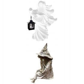  2 x Horror-Actionfigur für Halloween-Party im Freien