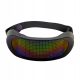  Elektronische LED-Brille, leuchtend beleuchtete USB-Raves-Partybrille