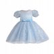  Feen-Kostümkleid für Mädchen, 150 cm, Blau