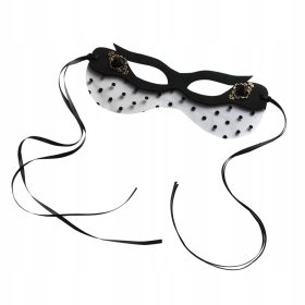  Halloween-Halbmaske. Kreative Mullmaske