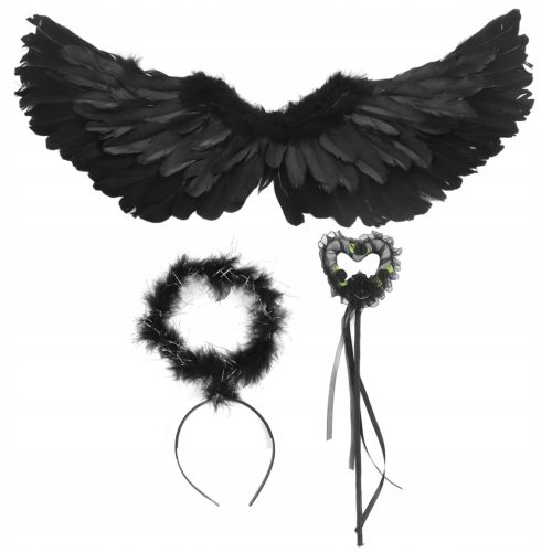  TEUFEL ENGEL FLÜGEL HALLOWEEN COSPLAY