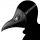  Halloween Cosplay Pestdoktor Presenta Maske