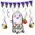  Halloween-Ballon. Halloween-Wimpelbanner