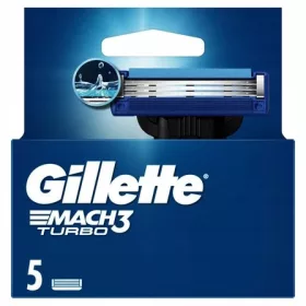 KLINGEN FÜR GILLETTE MACH3 TURBO-MASCHINE 5 STK.