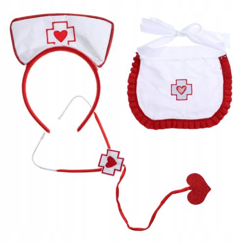  Medizinisches Spielzeug-Set, Party-Krankenschwester-Outfit
