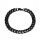  Dickes Herrenarmband Mega Armor 316l schwarz 9mm