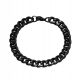  Dickes Herrenarmband Mega Armor 316l schwarz 9mm