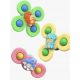  Fidget Spinner mit Saugnapf, sensorisches Badespielzeug – Dinosaurier 3