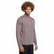  Herren-Trainings-Langarmshirt „UA Tech Textured 1/2 Zip“ von Under Armour – braun