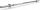  Langhantel mit gerader Stange, 180 cm, 28-mm-Stahlklemmen mit Gewinde – Zipro