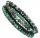  HERREN PERLEN ARMBAND STEIN AFRIKANISCHER TÜRKIS ONYX SET 3 IN 1
