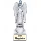  Engel des Glücks. Für den Meister anlässlich der Verteidigung. Statuette. Geschenk zum Glück